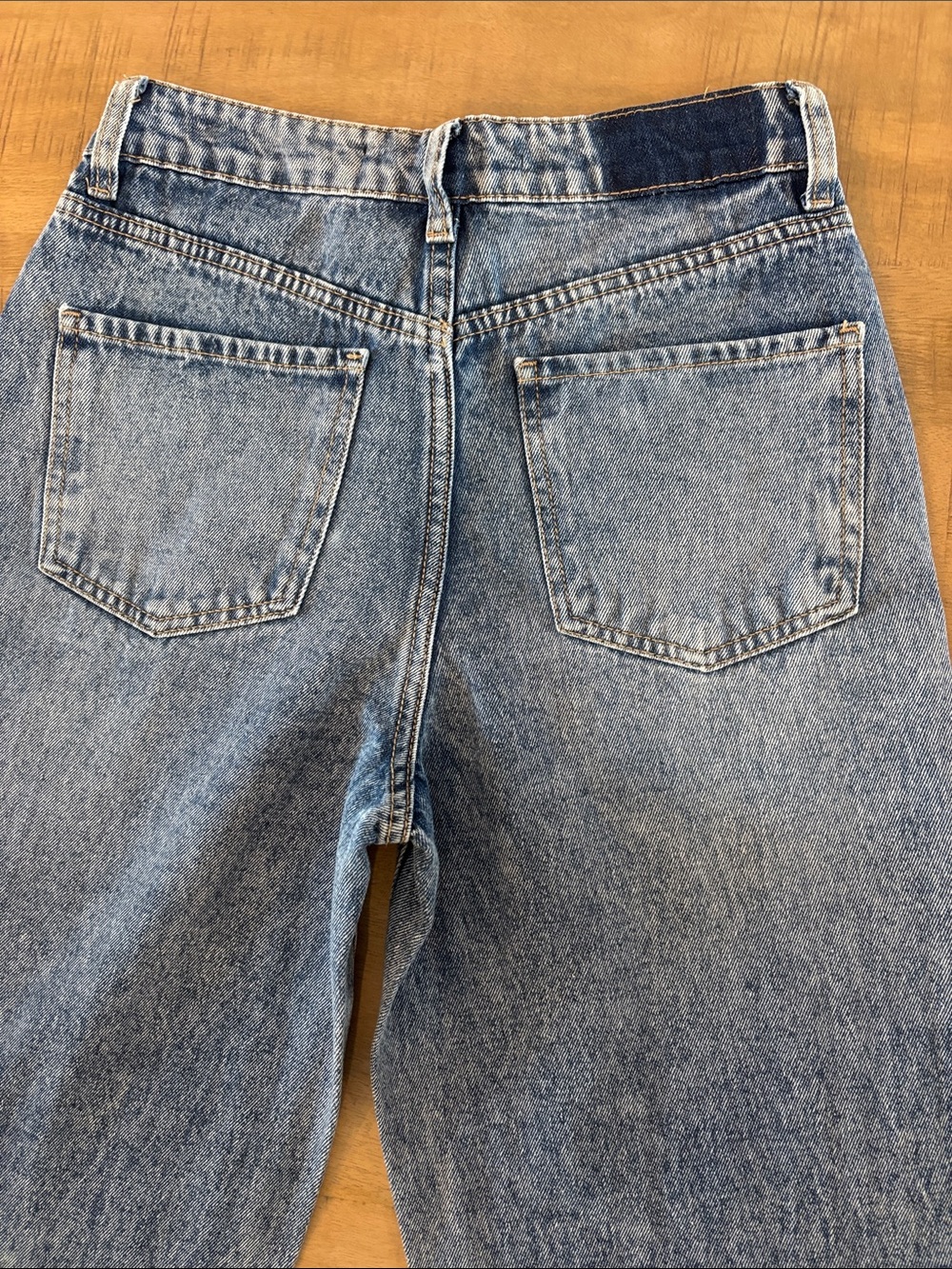 Amisu New Yorker Sparkly Rhinestone Denim Jeans Size 4 Nashville Cowgirl 🤠 - Picture 6 of 6